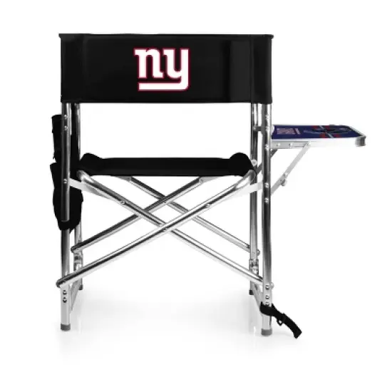 NFL New York Giants Portable Camp Chair with Table image {4}
