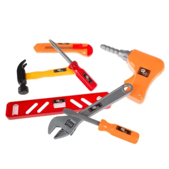 Hey! Play! Pretend Play Construction Handyman Set -40pc image {1}