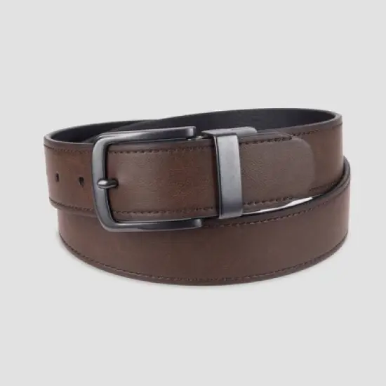 DENIZEN&reg; from Levi's&reg; Men's Reversible Edge with Stitch Belt - Brown image {2}