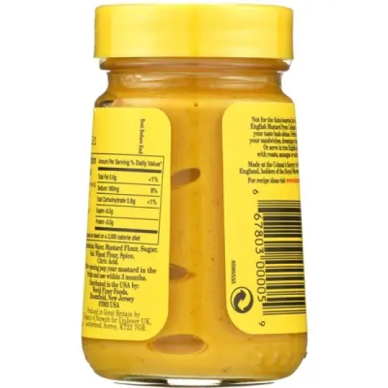 Colman's Original English Mustard - Case of 8/3.53 oz image {2}