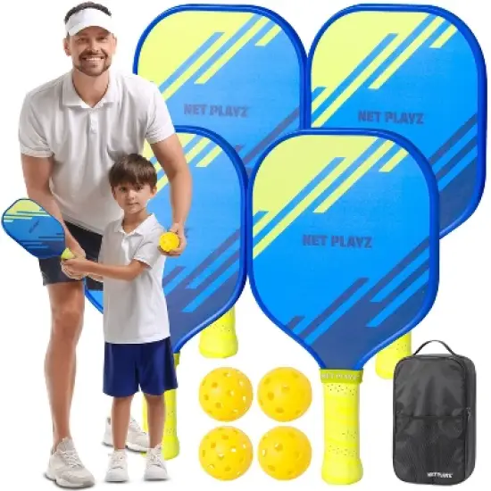 E-Jet Sport Net Playz Pickleball Set with Carrying Bag image {3}