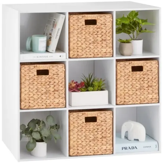 Best Choice Products 9-Cube Bookshelf, Display Storage Compartment Organizer w/ 3 Removable Back Panels image {8}