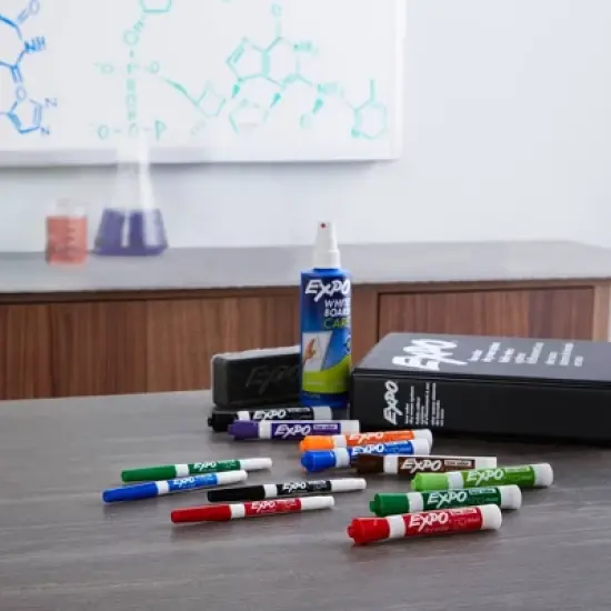 Expo White Board Care 8oz Dry Erase Board Cleaner: Clear Presentation Board Cleaning Fluid, Expo Spray image {3}