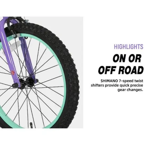 JOYSTAR NEO Kids Bike, 20 Inch Children's Mountain Bicycle for Boys Girls image {5}