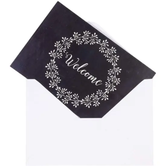 Paper Junkie 48 Pack Bulk Welcome Note Cards with Envelopes for Guests, Employees, Business, Floral Design, Blank Interior 4x6 In image {3}