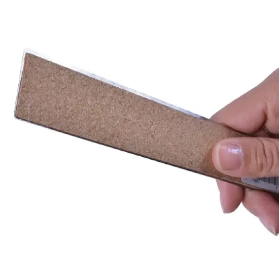 Westcott&reg; 12" Stainless Steel Office Ruler With Non Slip Cork Base image {2}