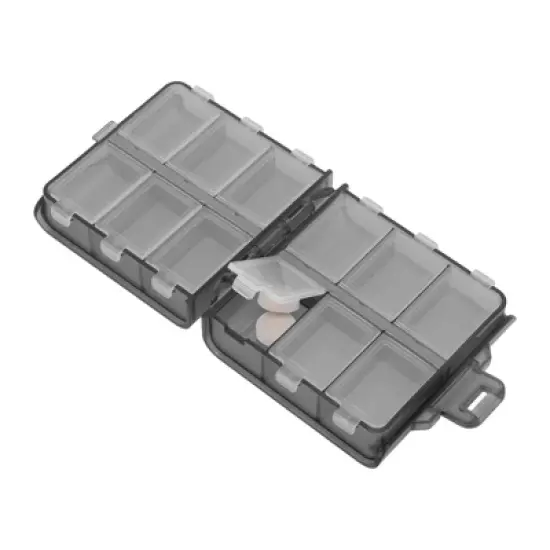 Unique Bargains 12 Grid Pill Case 1 Pc image {5}