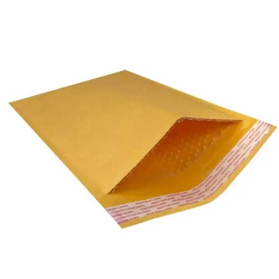 UOFFICE Pack of 25 Kraft Bubble Mailers 10.5" x 16" - #5 Self-Seal Padded Envelopes image {9}
