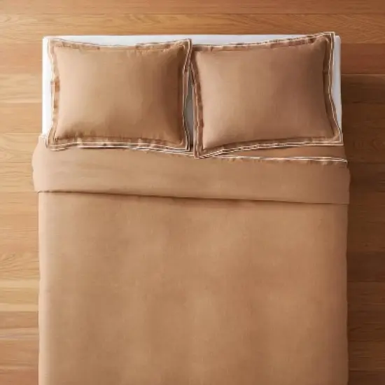 Double Flange Merrow Stitch Duvet Cover & Sham Set - Threshold&trade; designed with Studio McGee image {2}