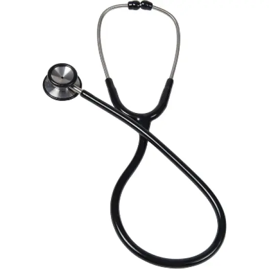 MABIS Stethoscope, Adult with Infant Bell, Diaphragm, Stainless Steel Chest piece, Dual Binaural and 22 Inch Tubing with 2 Extra sets of Ear tips, image {2}