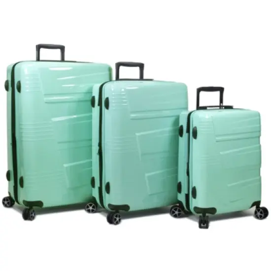 Dejuno Lumos Hardside 3-Piece Expandable Spinner Luggage Set image {10}