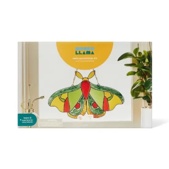 Halloween Craft Moth Resin Suncatcher Kit - Mondo Llama&trade; image {4}