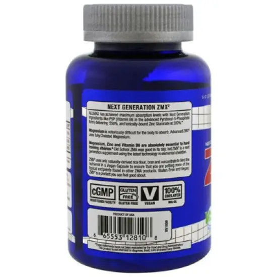 ALLMAX ZMX2 Advanced, 90 Capsules image {2}