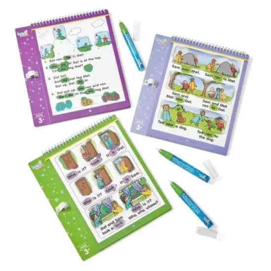 Hand2Mind Bob Books Kindergarten Sight Words Water Workbook Set - 3pk image {4}