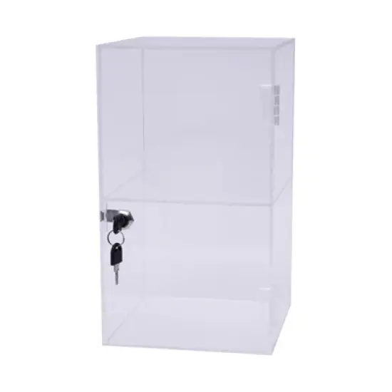 YIYIBYUS Acrylic Riser Display Shelf, Tiered Display Stand Small Risers for Display image {5}