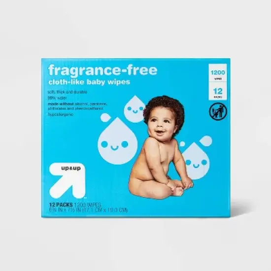 Fragrance-Free Baby Wipes - up & up&trade; (Select Count) image {16}