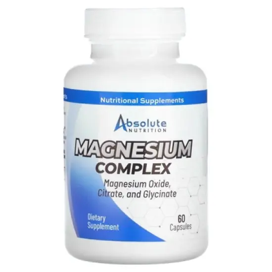 Absolute Nutrition Magnesium Complex, 60 Capsules (250 mg per Capsule) image {4}