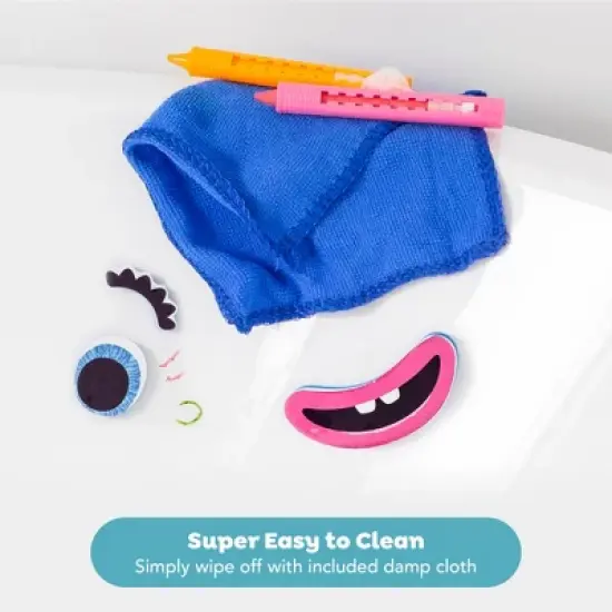 Tiger Tribe Foam Sticky Bath Faces for Tiles & Bath image {4}