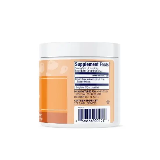 Vimergy USDA Organic Wild Chaga Mushroom Extract Powder image {5}