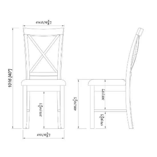 5pc Emma Dining Set - Powell Company image {14}