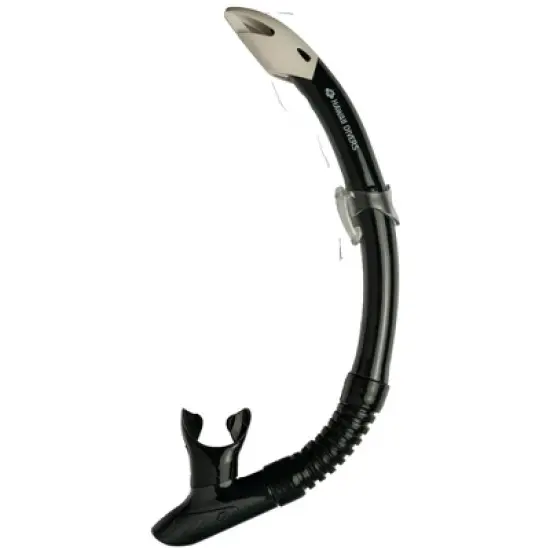 Hawaii Divers Laguna Snorkel Adult Combo - Clear/Black image {2}