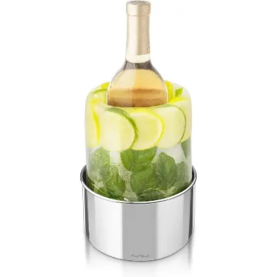Final Touch Stainless Steel Ice Bottle Chiller image {6}