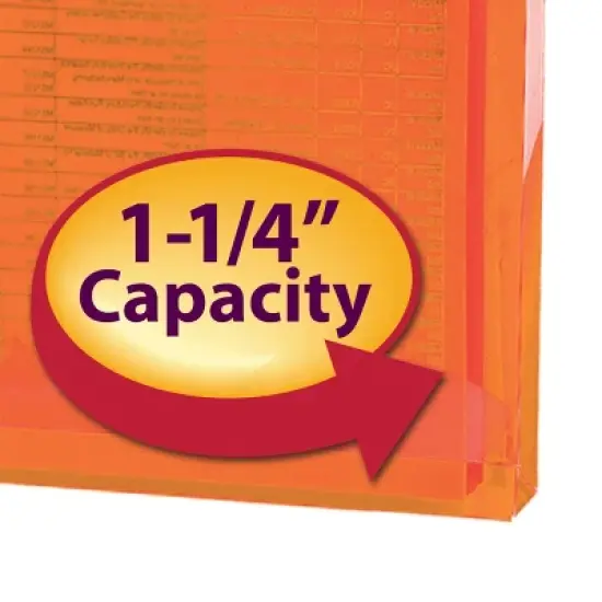 Smead Project Envelope, 1-1/4" Expansion, String-Tie Closure, Side Load, Letter Size, 5  per Pack (89519) image {3}