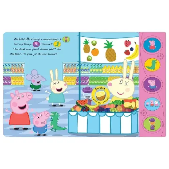 Peppa Pig: Let's Shop! - Scratch & Sniff Sound Book (Board Book) image {1}