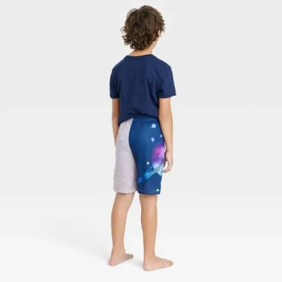 Boys' NASA 2pc Pajama Shorts and Pants - Blue image {2}