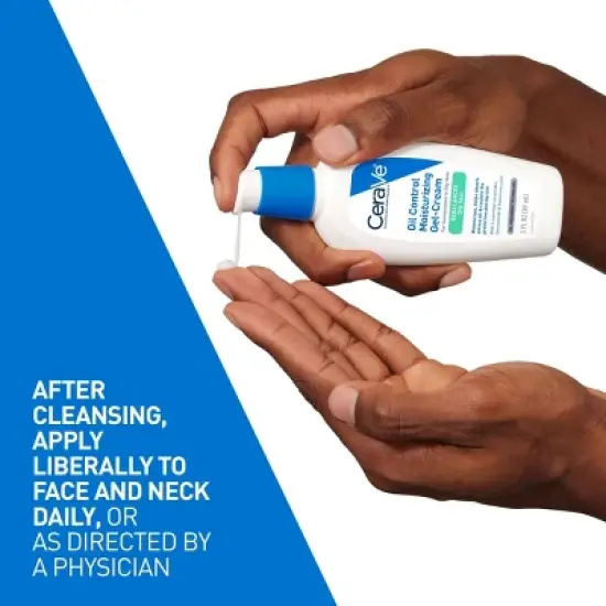 CeraVe Oil Control Face Gel Cream - 3 fl oz image {5}