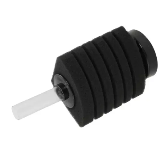 Unique Bargains Fish Tank 6-Layer Sponge Water Corner Filter Black image {1}