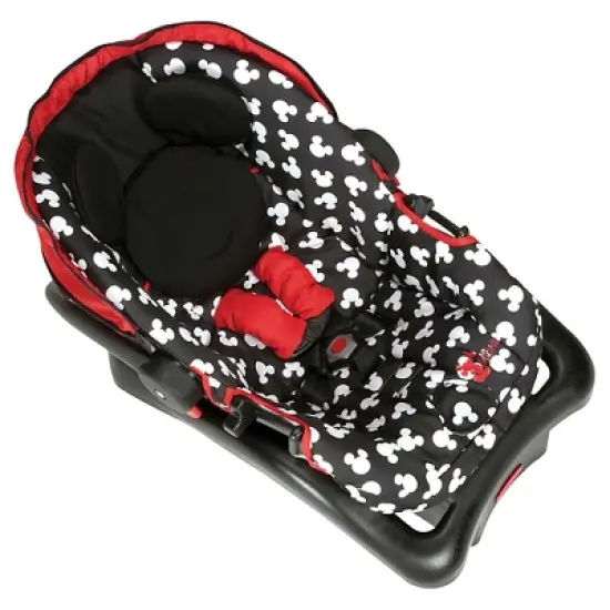 Disney Mickey Mouse Light 'N Comfy Luxe Infant Car Seat - Mickey Silhouette image {3}