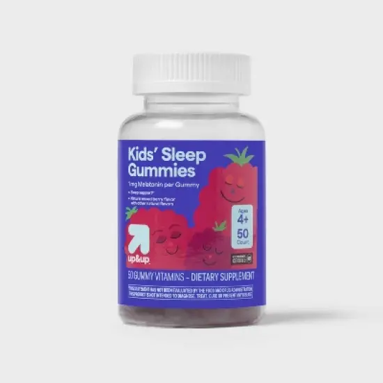 Kids' Melatonin Gummies - 1mg - 50ct - up&up&trade; image {4}