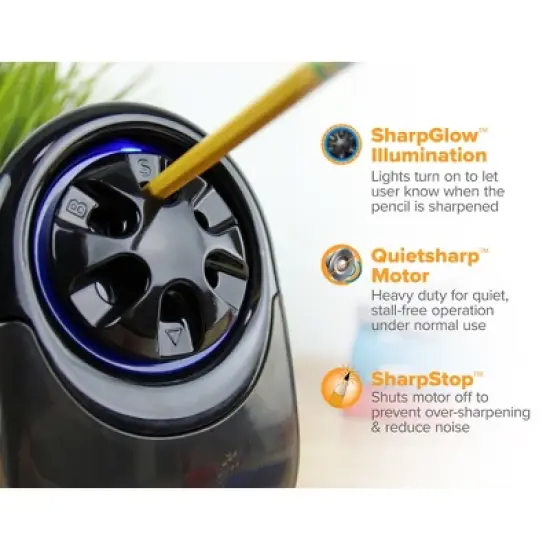 Bostitch Replacement Cutter for QuietSharp Glow Classroom Electric Pencil Sharpener, Pack of 3 image {3}