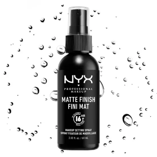 NYX Professional Makeup Long Lasting Makeup Setting Spray - Matte Finish - 2.03 fl oz image {1}