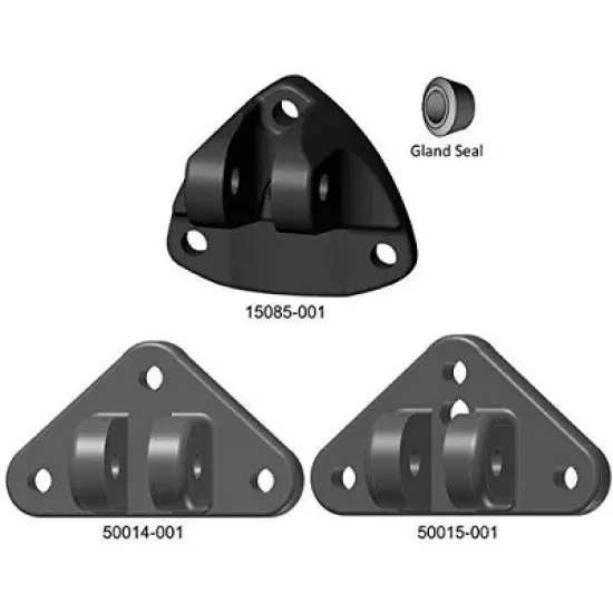 Lenco Universal Actuator Mounting Bracket Replacement Kit, 15099001. image {1}