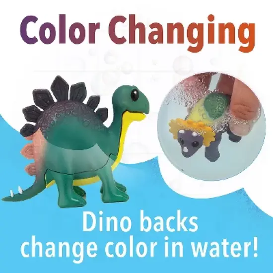 Dinosaur Color Splash Water Park Bath Toy Set image {2}