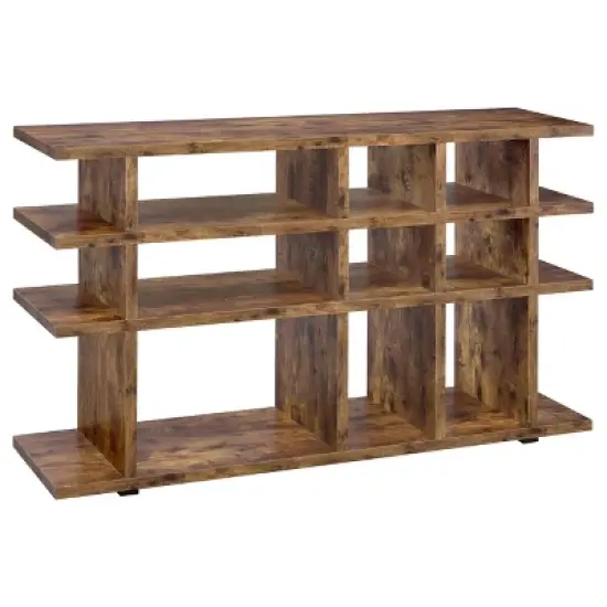 Santos 4 Shelf Console Bookcase - Coaster image {11}