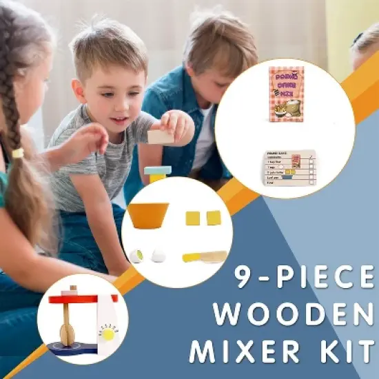 Leo & Friends Wooden Mixer Set image {4}