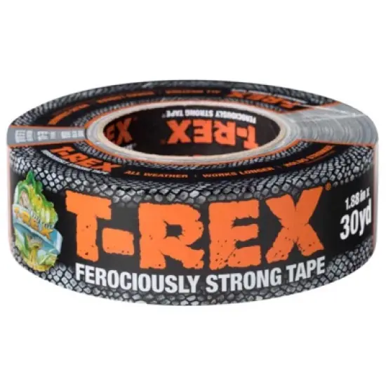 T-Rex 1.88 in. W X 30 yd L Gray Solid Duct Tape image {1}