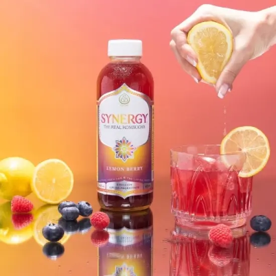 Synergy The Real Kombucha, Lemonberry &ndash; 16 fl oz image {7}
