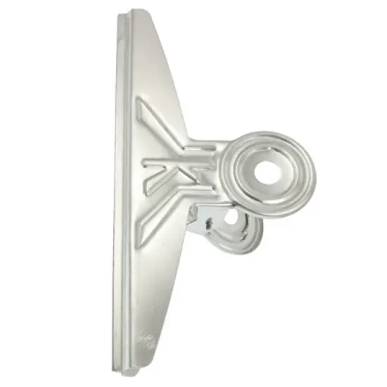 Unique Bargains Smooth Surface Spring-Loaded Design Steel Production File Ticket Organizer Clamp Clips 7.9 Inch image {2}