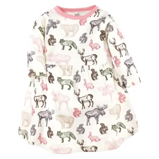 Touched by Nature Girls Organic Cotton Dresses, Woodland image {2}