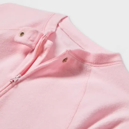 Toddlers' Adaptive Abdominal Access + Insulin Pocket Fleece Pajama Jumpsuit - Cat & Jack&trade; image {2}