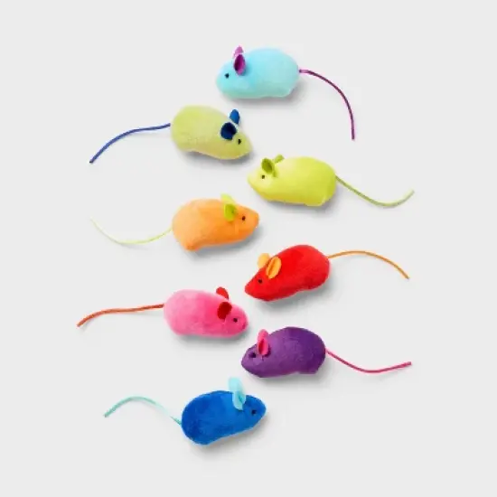 Pride Mice Cat Plush Toy Set - 8pk image {3}