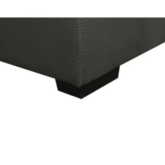 Mateo Stain Resistant Fabric Storage Sectional with Pullout Bed Gray - Abbyson Living image {11}
