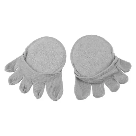 Unique Bargains Women's Cotton Breathable Split Toe Compression Socks Non-Slip 6 Pairs image {3}