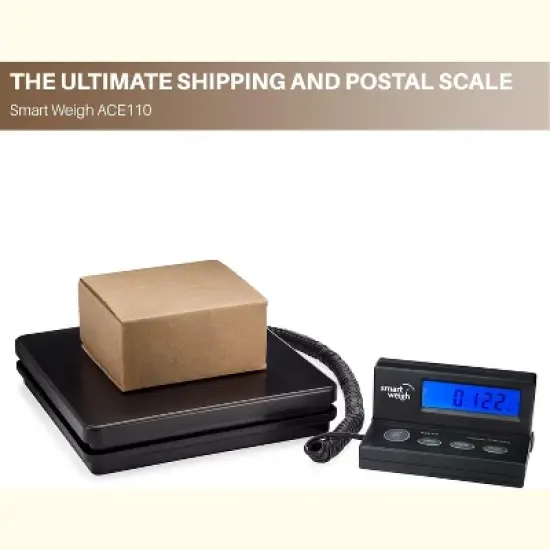 Smart Weigh Digital Shipping and Postal Weight Scale, 110 lbs x 0.1 oz, UPS USPS Post Office Scale image {7}