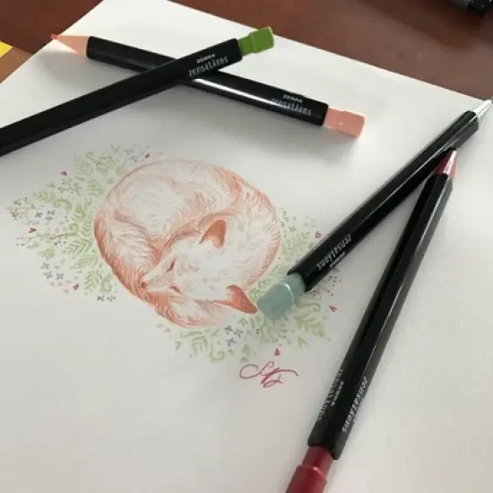 Zensations Refillable Mechanical Colored Pencils, Pack of 12 image {4}