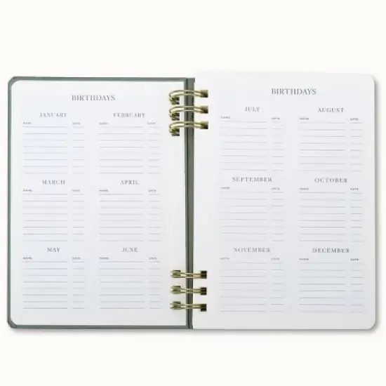Wit & Delight 2025 Weekly/Monthly Planner 8"x5.75" Double Spiral Evergreen: Calendar, January-December, All Ages image {6}
